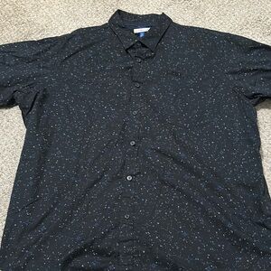 Apt. 9 Black Casual Button Down Shirt